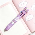 thumbnail image 5 of 10 Color Cute Character Multi Color Ballpoint Pens Click Style Retractable Colored Pens For Kids Students, 5 of 7
