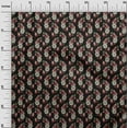 thumbnail image 2 of oneOone Polyester Lycra Fabric Leaves & Floral Block Fabric Prints By Yard 56 Inch Wide, 2 of 4