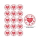 thumbnail image 3 of Vajilla para fiesta temática romántica del 14 de febrero, platos de papel desechables de 7 y 9 pulgadas, vasos de papel y pañuelos, juego de platos de papel con temática de fiesta, vajilla desechable, 3 of 6