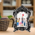 thumbnail image 4 of KAKOWELY Retro European Style Embossment Photo Frame Carved Vertical Picture Frame Photo Holder,5.31"X3.54"X0.59", 4 of 5