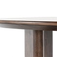 thumbnail image 5 of Pemberly Row 78" Mango Wood Traditional Round Dining Table in Brown, 5 of 9