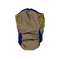 thumbnail image 3 of Barkertime Leopard on Beige Dog Diaper, 3 of 8