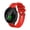 Red, variant on For Garmin Vivomove Luxe 20mm Silicone Twill Watch Band