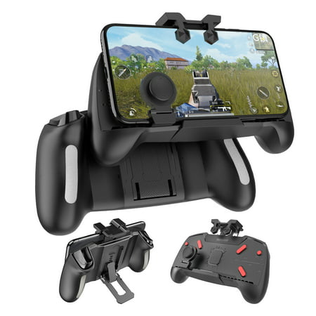 EEEKit 3 in 1 Joysticks Gamepad Mobile Phone Controller L1/R1 Sensitive Shoot and Aim Trigger Fire Buttons for iOS and Android 4.6-6.5 inch