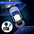 thumbnail image 5 of Car Dual Dash Cam, 1080P Front and 720P Rear Dual Lens Dash Camera with Night Vision, 170° Wide Angle, 4inch IPS Display, Car DVR Dashboard Driving Recorder with G-Sensor/ Motion Detection, 5 of 8
