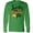 Kelly Green, variant on Inktastic Thanksgiving Sweeter Than Pumpkin Pie Long Sleeve T-Shirt