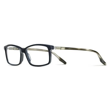 Safilo Lastra 02 Full Rim Rectangular Blue Eyeglasses