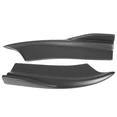 thumbnail image 4 of Ikon Motorsports Compatible with 15-23 Dodge Charger V2 Style Rear Bumper Lip Side Apron Matte Black - PP, 4 of 8