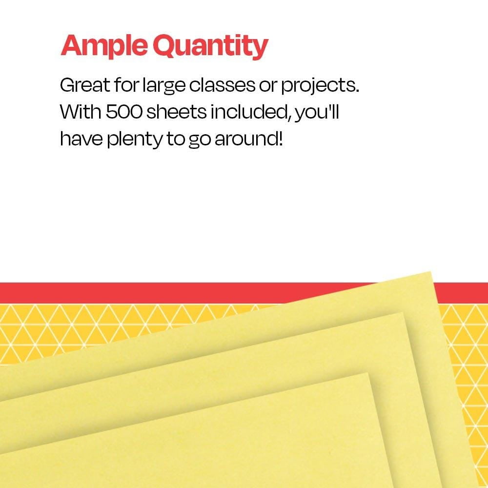 School Smart Newsprint Drawing Paper, 30 Lb, 6 X 9 Seychelles