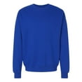 thumbnail image 5 of Hanes Unisex Perfect Crewneck Sweatshirt, Soft Pullover Fleece, Deep Royal, L, 5 of 7