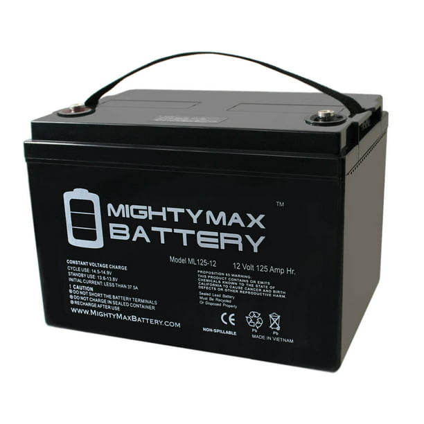 12v 125ah Sla Replacement Battery For, How Long To Charge Basement Watchdog Battery