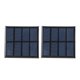 thumbnail image 2 of Panel Solar, 0.9W 2V 2pcs Panel De Carga Solar Profesional Para Luz De Emergencia Para Semáforo, 2 of 7
