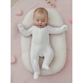 thumbnail image 3 of BemeyourBBs Baby Christmas Footie Romper Zip Front Embroidered Infant Jumpsuit, 3 of 9