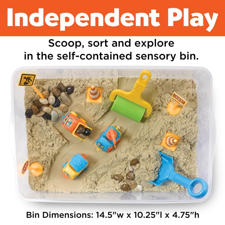 Creativity for Kids Construction Zone Sensory Bin photo 6