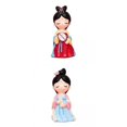 thumbnail image 4 of muñeca china,Decoraciones chinas antiguas para afilar muñecas,Figura coleccionable de geisha asiática de estatua de niña,Artesanía antigua oriental tradicional de Con y Zulema muñeca china, 4 of 4