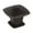 Brushed Oil Rubbed Bronze, variant on Amerock Everyday Basics Garfield Square Cabinet Knob 1-3/16 in. D 1 in. Polished Chrome 1 pk