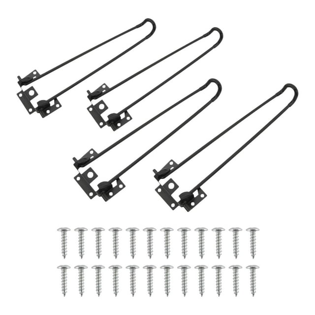 4 patas de mesa plegables resistentes para exteriores, para cocina y hogar. Altura 42cm
