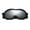 Black Frame/ Silver Lens (VLT 10.6%), variant on JUST GO Kids Ski Goggles with EVA case, Snowboard Snow Goggles Anti-Fog Double-Layer UV 400 Protection Lens for Boy and girl, Black Frame, Silver Lens (VLT 10.6%) with EVA Case