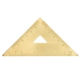thumbnail image 2 of Bijoux en Laiton Mesu Outil 180 Rapporteur Triangle 18 cm Règles Droites Isocèles Triangle, 2 of 7