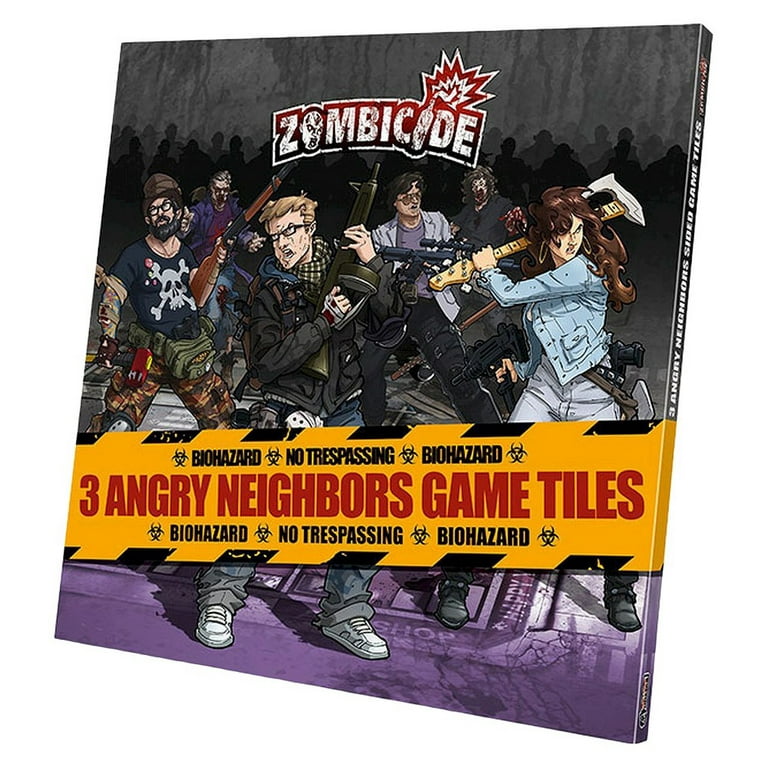 Zombicide Board Game Angry Neighbors Expansion Box, by CMON