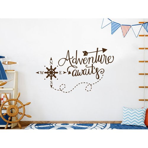 Harriet Bee Adventure Awaits Nautical Comp Nursery Wall Harriet Bee Adventure Awaits Nautical Comp Nursery Wall