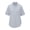 BLUE STRIPE, variant on Edwards Ladies' Short Sleeve Oxford Shirt