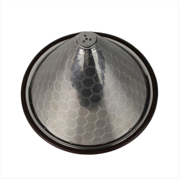 Filtro de Café de Acero Inoxidable, Filtro Reutilizable para Verter Sobre Café, Filtro para Cafetera, Embudo Colador de de Café