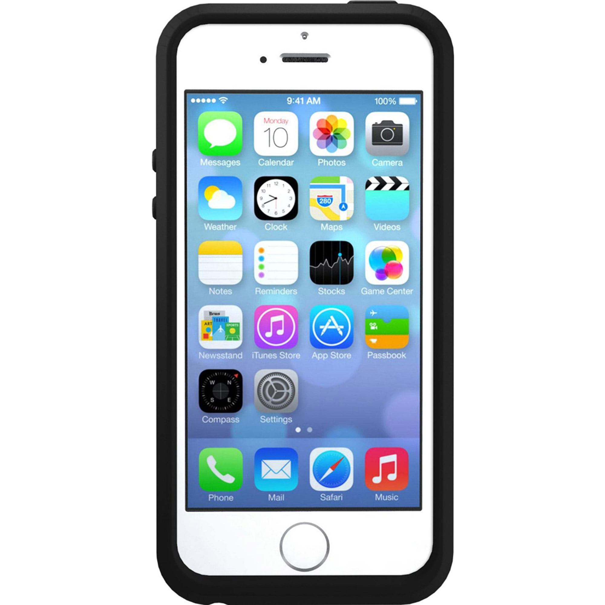 Iphone 5 5se 5s Otterbox Apple Iphone Case Symmetry Series Black Walmart Com Walmart Com