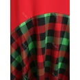thumbnail image 4 of Rosegal Plus Size Plaid Asymmetric Midi Dress, 4 of 5