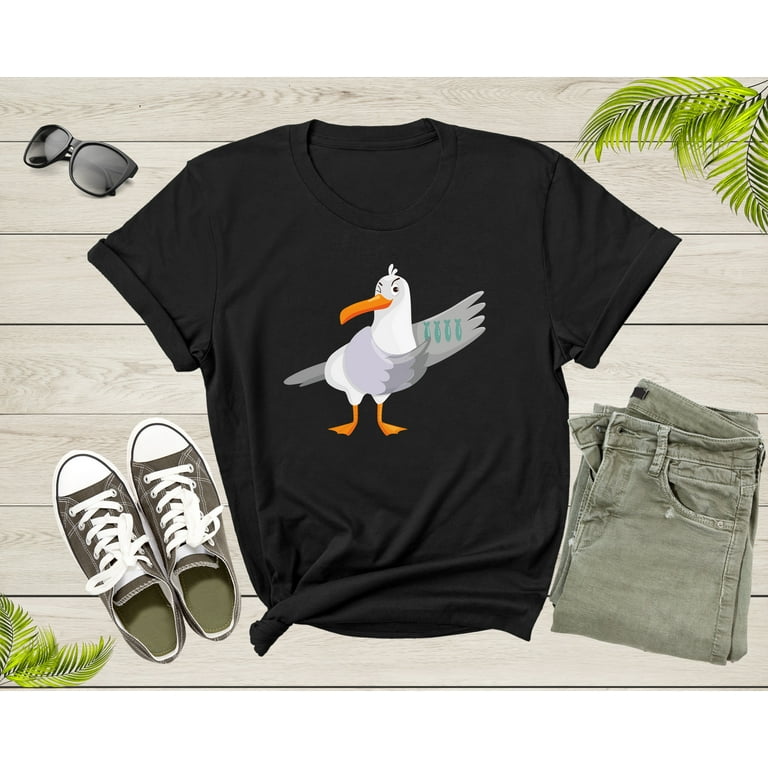 Funny Seagull Shirt. Ocean Lover And Bird-Watching Tee Funny Seagull Shirt. Ocean Lover And Bird-Watching Tee