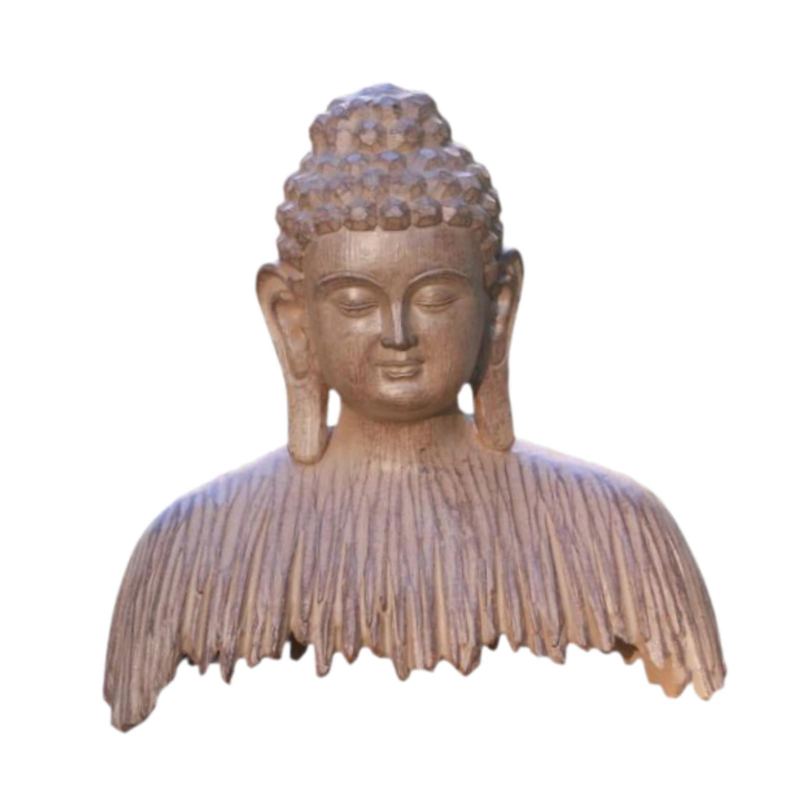 colaxi Buddha of The Statue of The Statue of The Resin Desktop Garden, Figure of Buddha, Decorative Sculpture for The Shelf of The Porch Cabinet