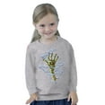 thumbnail image 3 of Awkward Styles Halloween Toddler Long Sleeve Shirt Mummy Hand Kids T-Shirt, 3 of 5