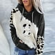 thumbnail image 2 of Sudadera informal de manga larga con capucha y estampado de moda para mujer Pompotops  gfhjh23914, 2 of 5