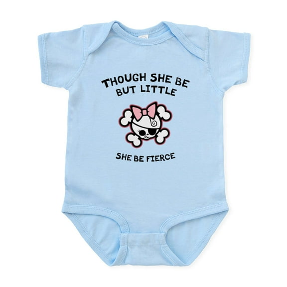 CafePress - She Be Fierce Infant Bodysuit - Baby Light Bodysuit, Size Newborn - 24 Months