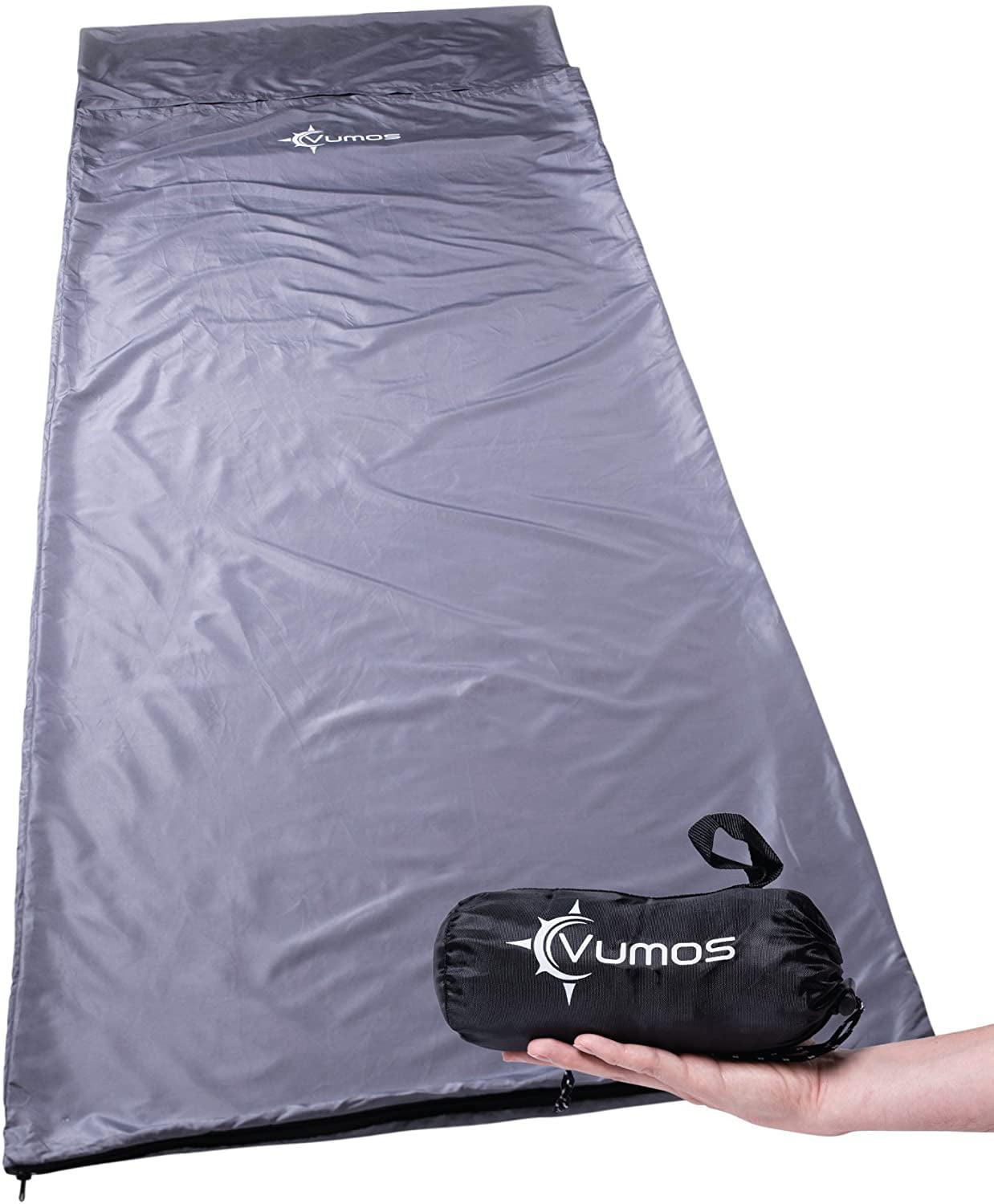 EBUTY Sleeping Bag Liner Lightweight Sleeping Sheet Perfect for Traveling and Camping Pink
