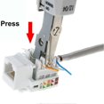 thumbnail image 3 of Professional Punch Down Tool,IDC RJ45 RJ11 Cat5E Cat6 Network Telecom Phone Cable Socket Impact Term, 3 of 5