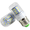 White, variant on 2 Pack E26/E27 Base LED Corn Light Bulb, 110V 3W Energy Saving Small Screw Base Lamp, Universal Replacement LED Light for Refrigerator, Freezer, Home Pendant Light and Indoor Small Lighting Fixtures