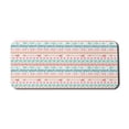 thumbnail image 1 of Arrow Computer Mouse Pad, Maya Pattern and Triangle Geometric Shapes Native Heritage Graphic Art, Rectangle Non-Slip Rubber Mousepad X-Large, 35" x 15" Gaming Size, Multicolor, by Ambesonne, 1 of 2