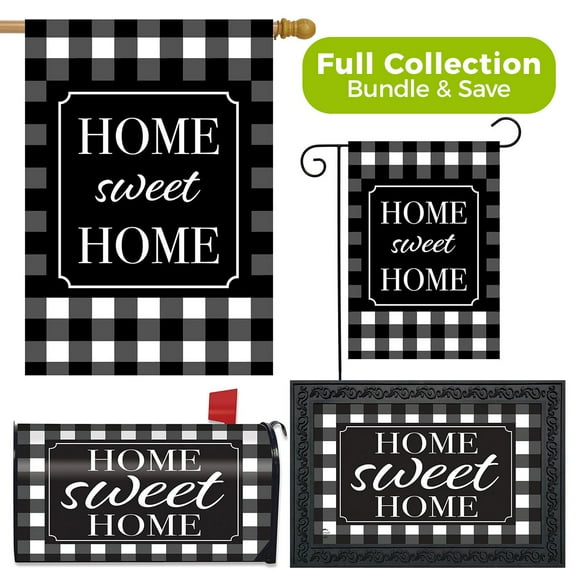 Briarwood Lane Home Sweet Home Checkers Everyday Design Collection