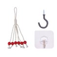 thumbnail image 1 of Cheers 1 Set Effective Banana Holder Eco-friendly Cotton Rope Good Bearing Capacity Banana Hanger Hook for Garden, 1 of 7