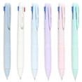 thumbnail image 1 of 4-in-1 Multicolor Fine Point Ballpoint Pens, 0.5 mm, Assorted Ink Colors, 6-Pack, 1 of 8