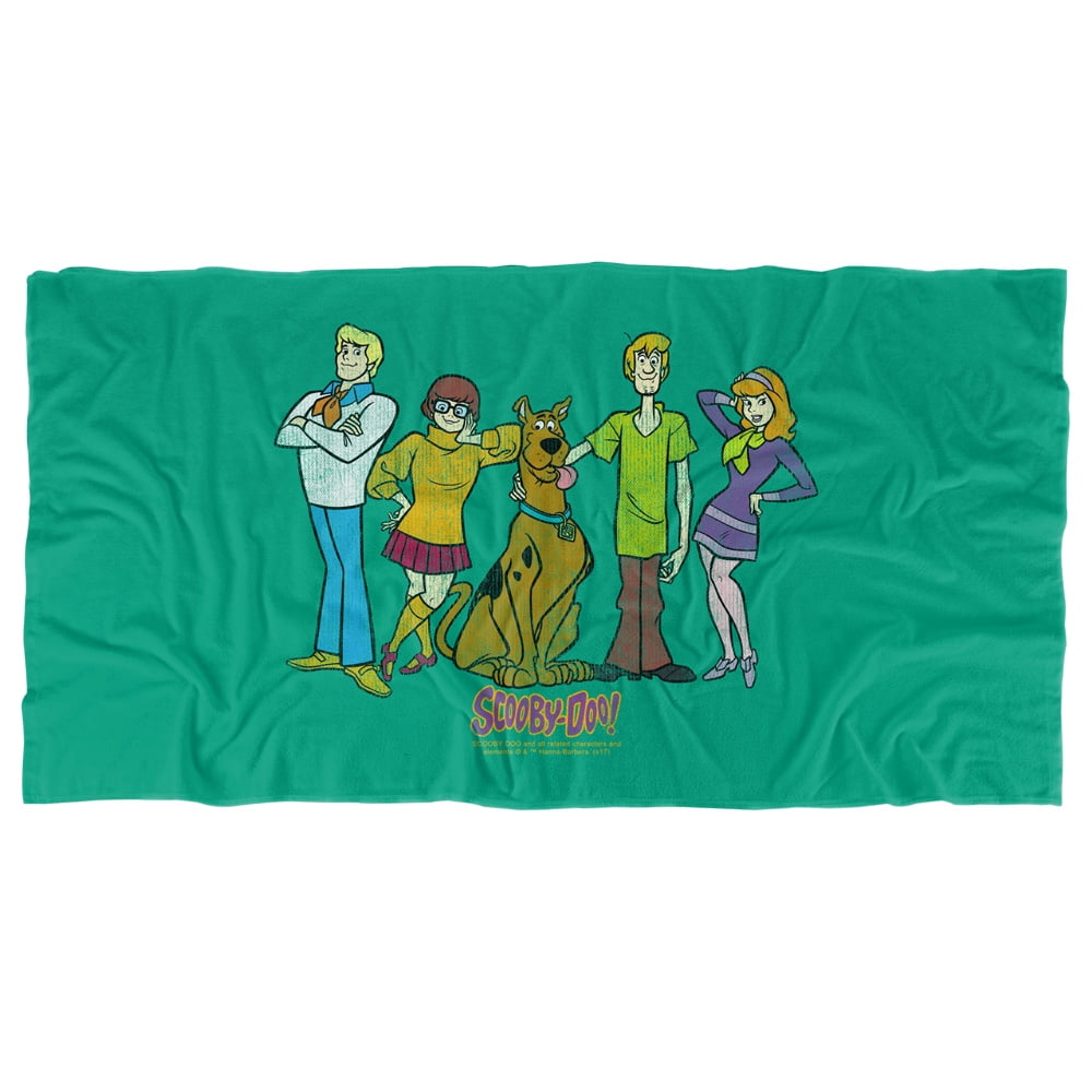 Scooby Doo Where Are You Tie Dye Bath Towel Walmart
