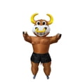 thumbnail image 3 of Disfraz inflable de toro GOPRIME Fitness Guru para adulto, 3 of 5