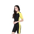 thumbnail image 3 of Jacenvly 2024 New Woman Short Sleeve 2Mm Neoprene Conjoined Diving Suit Thin Wetsuit Easter Decorations, 3 of 3