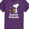 thumbnail image 2 of Peanuts - Easter Friends - Men's Short Sleeve Graphic T-Shirt, 2 of 5