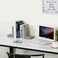 thumbnail image 5 of MyGift Modern Bookends, Gray Concrete, 5 of 6
