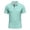 Mint Green #017, variant on Mens Polo Shirts Short Sleeve Solid Color Golf Shirts for Men Casual Summer Classic Collar Shirts with Pocket, XL