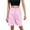 Pink, variant on BYHONG Women's Fashionable High Waist Wide Leg Capris - Button-Up Spring & Summer Shorts for Women, for Casual Style | Womens Shorts & Summer Shorts for Women Green S