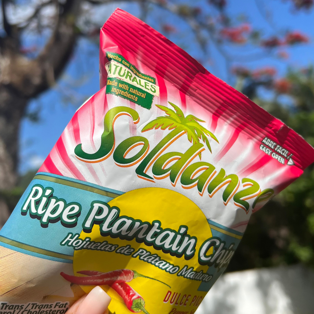 Soldanza Croustilles de Plantain Poivre Doux 42 g Soldanza Poivre Doux