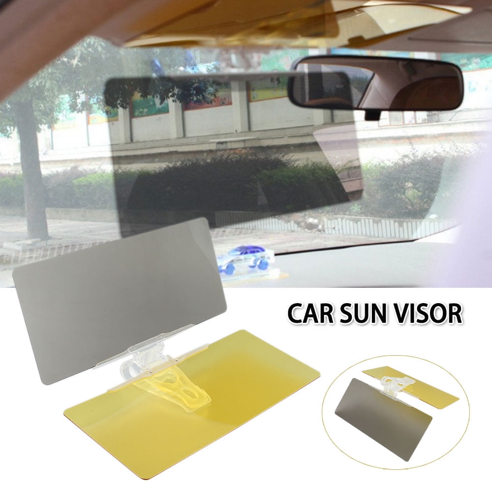 1Pc HD UV Anti-Glare Auto Car Sun Visor Shade Flip Shield Day and Night Vision